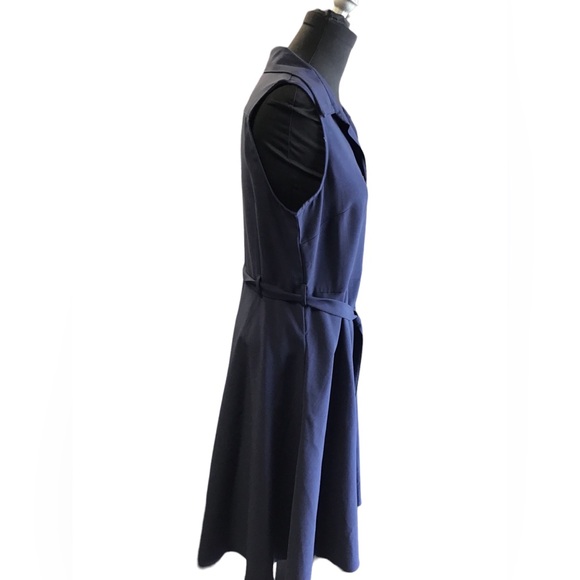 Sharagano Navy Blue Dress - Picture 3 of 6